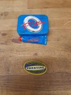 Veel oude flac box en Prestine reparatiepatch, Verzenden, Gebruikt, Overige typen