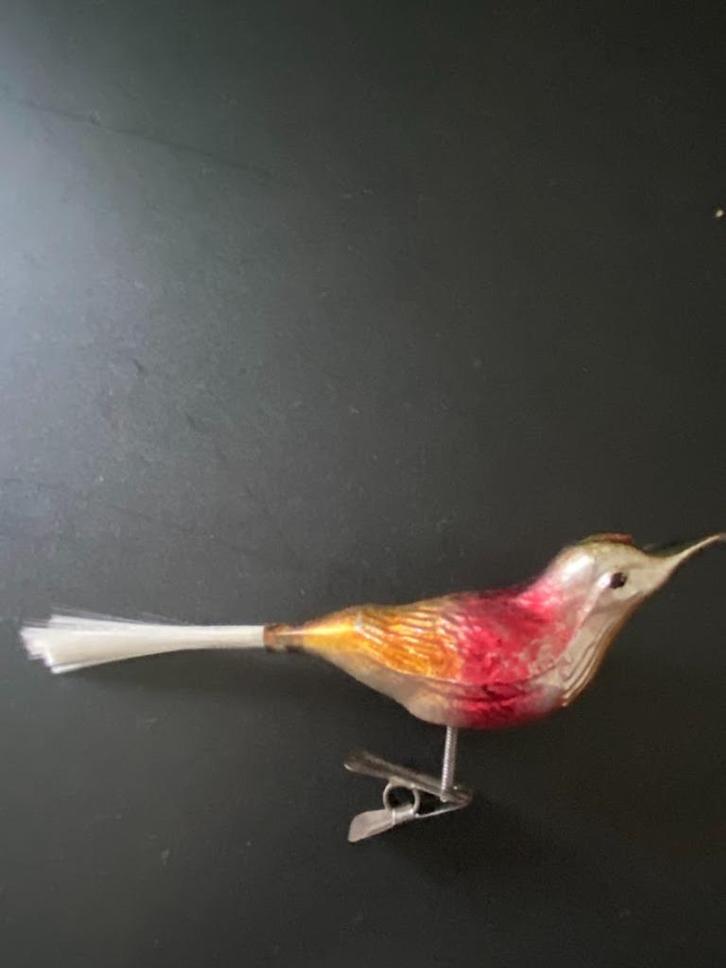 (AJEKO) kerstornament vogel jaren '50, Diversen, Kerst, Zo goed als nieuw, Ophalen