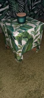 Bijzettafeltje, Huis en Inrichting, Ophalen, Minder dan 55 cm, Vierkant, Zo goed als nieuw