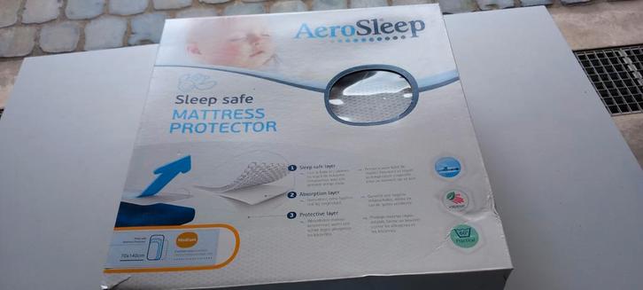 aerosleep 70x140 cm, Kinderen en Baby's, Kinderkamer | Beddengoed, Nieuw, Overige typen, Wit, Jongetje of Meisje, Ophalen of Verzenden