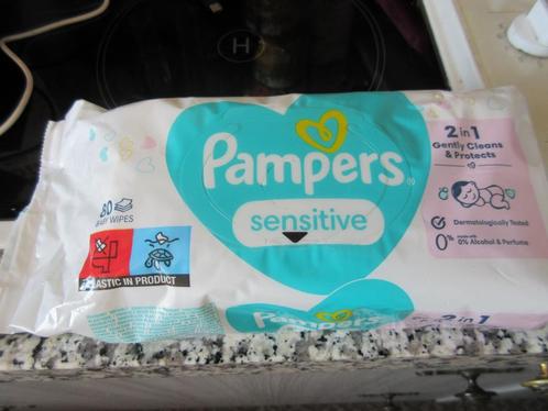 Pampers sensitive 2in1 14X80 baby wipes/vochtige doekjes, Kinderen en Baby's, Badjes en Verzorging, Nieuw, Overige typen, Overige merken