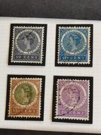 Suriname 1904 - Koningin Wilhelmina, Postzegels en Munten, Ophalen of Verzenden, Gestempeld