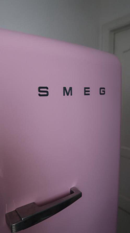 Koelkast Smeg rose FAB28RPK3, Elektronische apparatuur, Koelkasten en IJskasten, Zo goed als nieuw, Ophalen