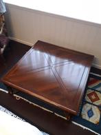 houten salontafel (kerselaar), Ophalen, Rustiek, Vierkant, Zo goed als nieuw
