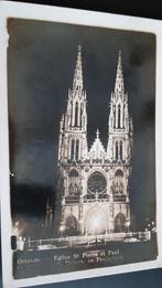 Carte postale OOSTENDE st PAULUS église EGLISE DES ANNÉES 19, Collections, Enlèvement ou Envoi