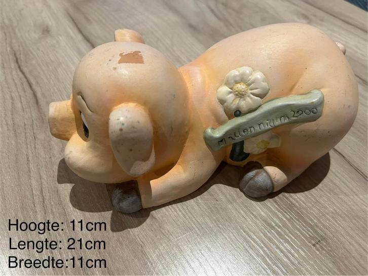 Beeld varkentje, Verzamelen, Beelden en Beeldjes, Ophalen of Verzenden