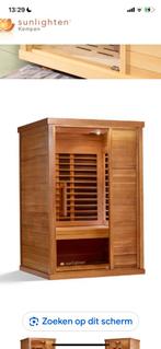 Infraroodsauna, Sport en Fitness, Sauna, Ophalen, Zo goed als nieuw, Infrarood, Complete sauna