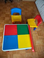Legotafel met stoelen - ophalen in 9810 (Eke) of 9940 Ertvel, Kinderen en Baby's, Ophalen, Gebruikt