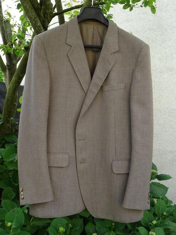 Lichtbruine vest : Pure Wool met lichtbruine voering, Kleding | Heren, Kostuums en vesten, Zo goed als nieuw, Maat 52/54 (L), Bruin