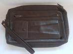 Leren tas 20 x 13 cm, Ophalen of Verzenden, Gebruikt, Bruin, Leer