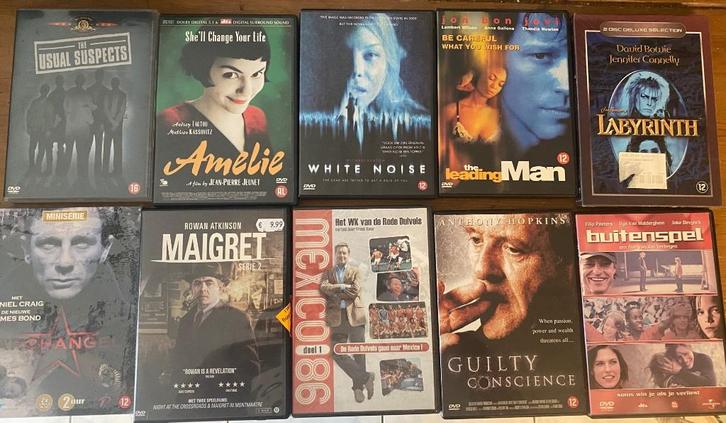 10 DVD-pakket, Cd's en Dvd's, Dvd's | Overige Dvd's, Zo goed als nieuw, Ophalen of Verzenden