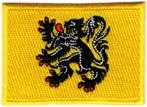 Vlaamse Leeuw vlag stoffen opstrijk patch embleem, Verzenden, Nieuw