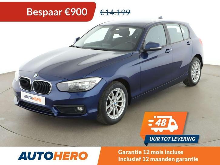 BMW 1 Serie 118 118i Advantage (bj 2018), Auto's, BMW, Te koop, 1 Reeks, ABS, Airbags, Airconditioning, Bluetooth, Boordcomputer