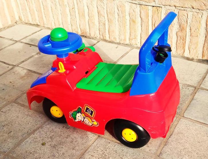 Stevig loopwagentje, Kinderen en Baby's, Speelgoed | Buiten | Voertuigen en Loopfietsen, Gebruikt, Loopvoertuig, Ophalen of Verzenden