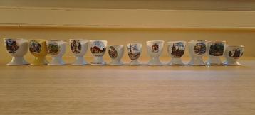 Eierdopjes 1€/st  locaties, plaatsen, souvenirs beschikbaar voor biedingen