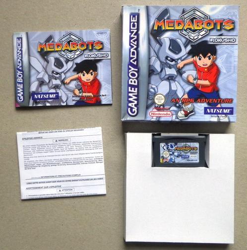 Medabots Rokusho Version voor de Gameboy Advance Compleet, Games en Spelcomputers, Games | Nintendo Game Boy, Gebruikt, Ophalen of Verzenden