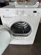 Witte droogkast merk AEG, Elektronische apparatuur, Ophalen, Gebruikt, Voorlader, 85 tot 90 cm