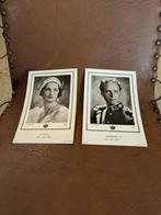 K.Astrid en K.Leopold III, Verzamelen, Koningshuis en Royalty, Ophalen of Verzenden, Zo goed als nieuw, Kaart, Foto of Prent