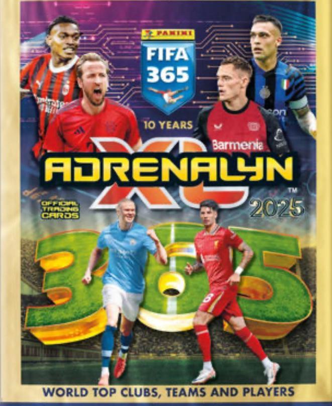 Panini fifa 365/10Years 2025 Full set 441 cards in album, Hobby en Vrije tijd, Stickers en Plaatjes, Nieuw, Meerdere plaatjes