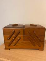 Vintage naaikoffer, Ophalen, Gebruikt