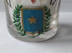Blason Congo Belge sur verre guerre 1914-1918 Belgique, Envoi, Autres types