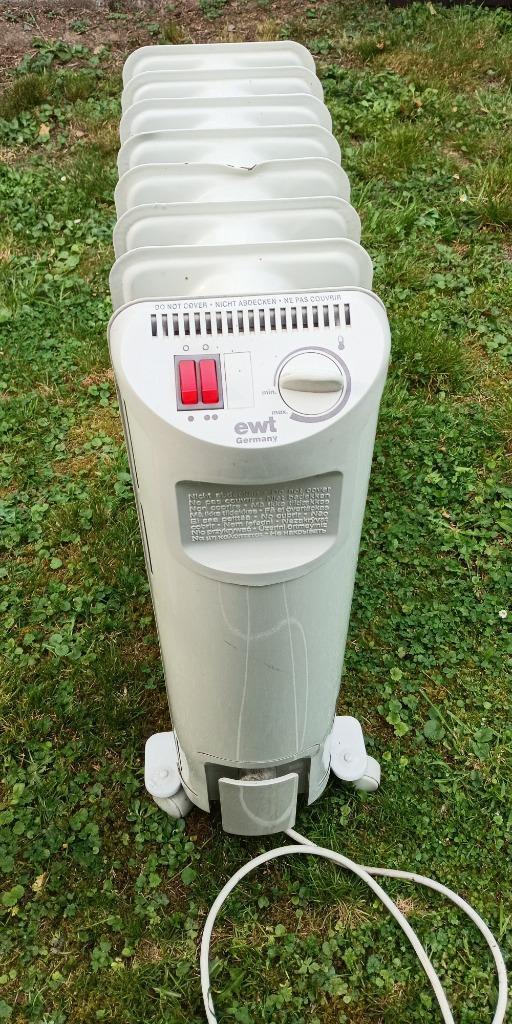 Radiateur électrique à bain d’huile EWT Germany, Doe-het-zelf en Bouw, Verwarming en Radiatoren, Gebruikt, Radiator, 800 watt of meer