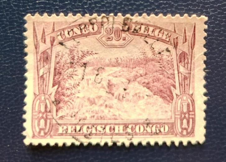 Postzegel Belgisch Congo OBP 170, Postzegels en Munten, Postzegels | Europa | België, Gestempeld, Gestempeld, Ophalen of Verzenden
