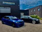 Bmw e90 320d m47, Achterwielaandrijving, Zwart, Blauw, Alcantara