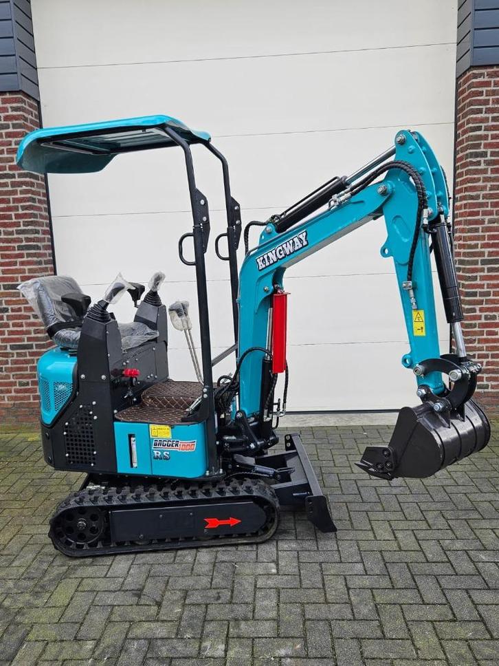 Minigraafmachine BAGGER PRO1000 3x graafbakken 3 jaar garant, Zakelijke goederen, Machines en Bouw | Kranen en Graafmachines, Graafmachine