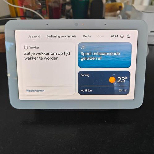Google Nest Hub (Gen 2), Audio, Tv en Foto, Mediaspelers, Zo goed als nieuw, Ophalen