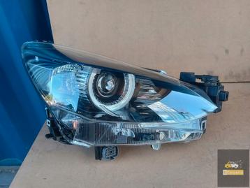 Mazda 2 III DJ lift Full Led 1 lens Zwart 13 Pin lamp rechts beschikbaar voor biedingen