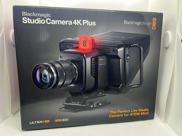 Blackmagic Design Studio Camera 4K Plus, Audio, Tv en Foto, Videocamera's Digitaal, Zo goed als nieuw, Camera, Overige soorten