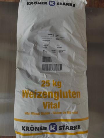  Tarwegluten – 25kg Voedselgeschikte Zakken, Ideaal voor Sei beschikbaar voor biedingen
