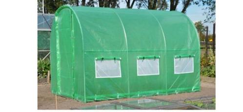 Zeil / bache groen voor tunnel serre., Tuin en Terras, Tuinschermen, Nieuw, Ophalen of Verzenden