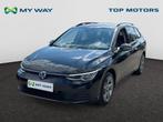 Volkswagen Golf VIII SW BREAK*CARPLAY*NAVIGATIE*CAMERA*SENSO, Automaat, Zwart, Break, Golf