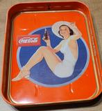 *retro* blikken plateau Coca-Cola, Verzamelen, Ophalen of Verzenden, Gebruikt, Gebruiksvoorwerp