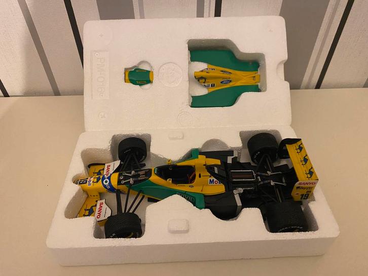 F1 Benetton / ford 1992  M.Schumacher 1/18, Hobby & Loisirs créatifs, Voitures miniatures | 1:18, Comme neuf, Enlèvement