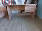 Kamer: Bed + Bureau + Kast, Huis en Inrichting, Ophalen, Gebruikt, Eenpersoons, Bruin