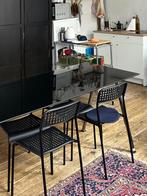 4 ikea stoelen, Huis en Inrichting, Ophalen, Zo goed als nieuw, Kunststof