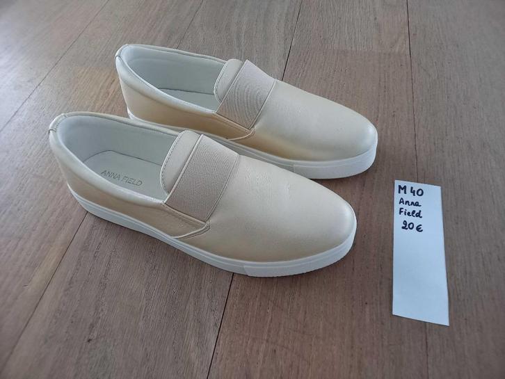 Instappers goud Anna Field M40 NIEUW, Kleding | Dames, Schoenen, Nieuw, Instappers, Overige kleuren, Ophalen of Verzenden