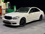 Mercedes S Klasse 320 Diesel 2007 FULL OPTION AMG PAKKET, Auto's, Mercedes-Benz, Zwart, Wit, Leder, Particulier