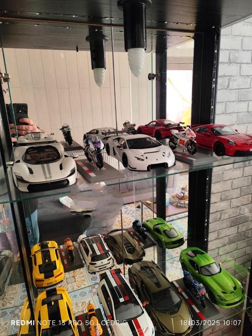 Voiture 1/18, Hobby en Vrije tijd, Modelbouw | Auto's en Voertuigen, Zo goed als nieuw, Auto, Ophalen