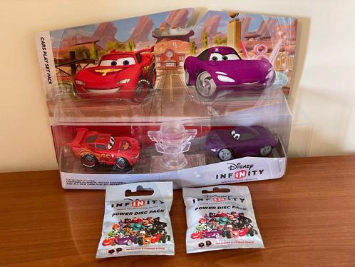 Disney Infinity Cars Playset Pack + 2 Power Disc Packs NEUF, Collections, Disney, Neuf, Statue ou Figurine, Autres personnages