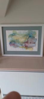 Mooie Aquarel.afkomstig uit Vlaamse aquarelschool ., Antiek en Kunst, Kunst | Litho's en Zeefdrukken, Ophalen