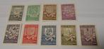 9 nieuwe Belgische postzegels - reliëf in de winter 1940, Postzegels en Munten, Postzegels | Europa | België, Zonder envelop, Overig