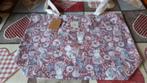 bloemen canvas tas, Handtassen en Accessoires, Tassen | Damestassen, Ophalen of Verzenden, Nieuw, Overige kleuren, Overige typen