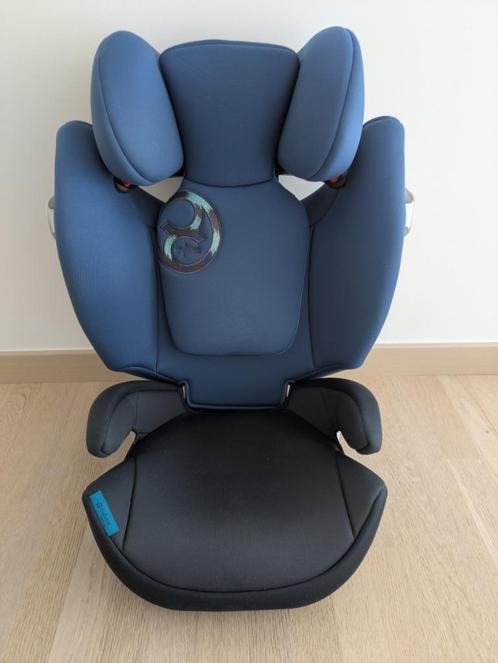 Kinderstoel Cybex Solution M Fix / True blue – navy blue, Kinderen en Baby's, Autostoeltjes, Gebruikt, Overige merken, 15 t/m 36 kg