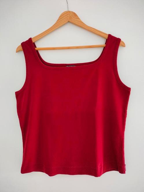 Grote top Street One maat 42, 54 cm lengte, Kleding | Dames, Topjes, Zo goed als nieuw, Maat 42/44 (L), Rood, Zonder mouw, Ophalen of Verzenden
