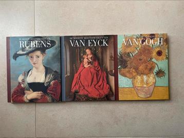 Kunstboek - mooiste werken van Van Eyck Rubens Van Gogh beschikbaar voor biedingen