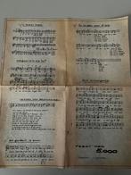 Blad partituren., Muziek en Instrumenten, Bladmuziek, Ophalen of Verzenden